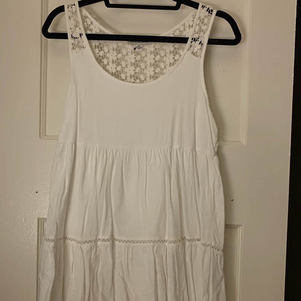 White American Eagle Shift Dress